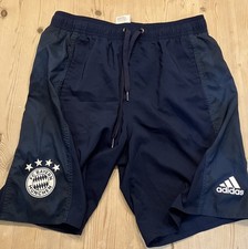 FC Bayern Munich Adidas Men’s Blue Swim Shorts (Medium)