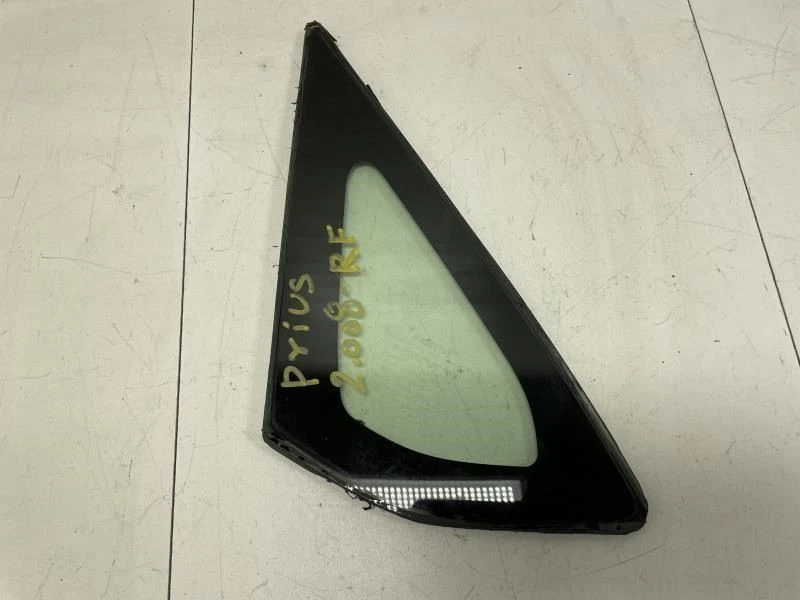  2004 2009 TOYOTA PRIUS VIDRO DE VENTILAÇÃO PORTA DIANTEIRA DIREITA FABRICANTE DE EQUIPAMENTO ORIGINAL+ - Imagem 4 de 4