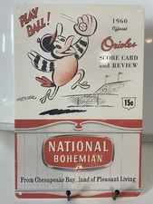 National Bohemian Beer - Baltimore Orioles Metal Sign - Ravens Natty Boh