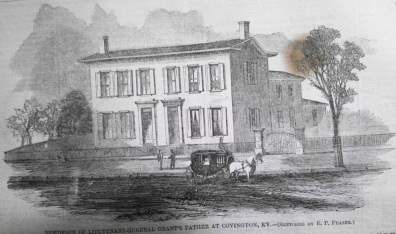 Execution of Champ Ferguson - Harper's Weekly, November 11, 1865 - Original