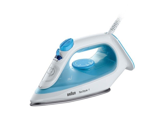 Braun TexStyle 1 Ferro a Vapore 2000W Ceramica - Design Blu/Bianco - 1