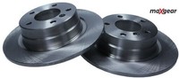 2X Bremsscheibe Maxgear 19-1939 2 Bremsscheiben Hinterachse Hinten FüR BMW
