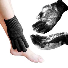 Exfoliating Shower Gloves for Bath, Premium Nylon Body Wash Bathing Gloves fo...