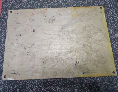 Aluminiumschild "Hinweis, dass in diesem Bereich harte Hüte getragen werden müssen" 13" x 9" - Bild 7 von 7
