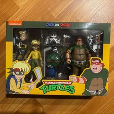 NECA Teenage Mutant Ninja Turtles Zach and Smash 7 in Action Figure New 2 Pack