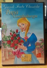 PAPA' GAMBALUNGA DVD GRANDI FIABE CLASSICHE CONSEGNA 24/48H CON BRT