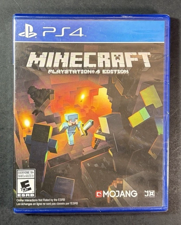 Minecraft Sony PlayStation 4 NTSC-U/C (US/CA) Video Games for sale