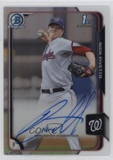 2015 Bowman Chrome Prospects Refractor 354/499 Nick Pivetta #BCAP-NP Auto 1f86