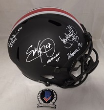 Griffin George Smith Signed Ohio State Heisman Full Size Eclipse Helmet Beckett