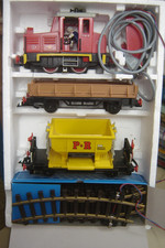 Playmobil 4027 Starterset Diesellok m. LGB Schienen + Trafo "Gebraucht"(202)