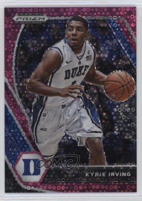 2021-22 Panini Prizm Draft Picks Pink Circles Prizm 11/20 Kyrie Irving #62 0c2