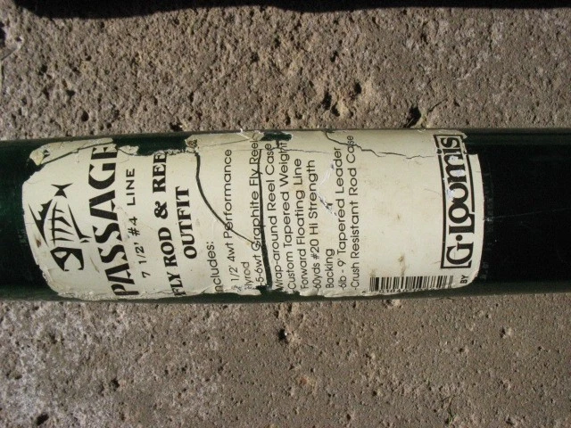 G-LOOMIS “PASAJE” GRAFITO RENDIMIENTO CAÑA MOSCA Y CARRETE MANUAL DE GRAFITO G-LOOMIS Foto 2 de 4