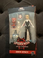 GWEN STACY GHOST SPIDER Marvel Legends 2020 Spiderman Spider-Verse STILT-MAN BAF