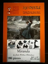 Fox Smart Box Wood Puzzle 206 Piece MIRANDA John William Waterhouse Adults 18+