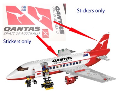 lego qantas plane