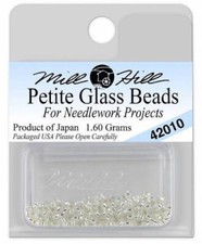 Mill Hill Glass Beads - Color 42010 Ice Color 15/0 Seed Bead - 1.60 Grams