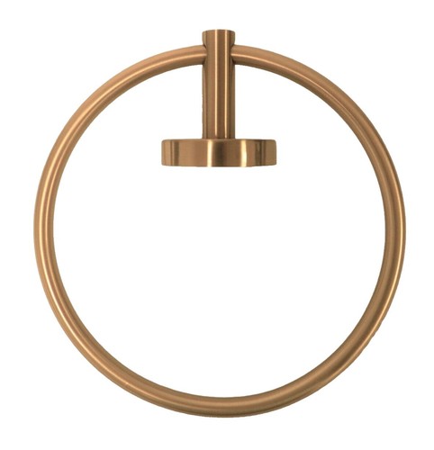 Kohler Porta Salviette Ad Anello Occasion - Rubinetteria Bagno, Finitura Ottone Spazzolato Moderno, Struttura Metallica Anticorrosione
