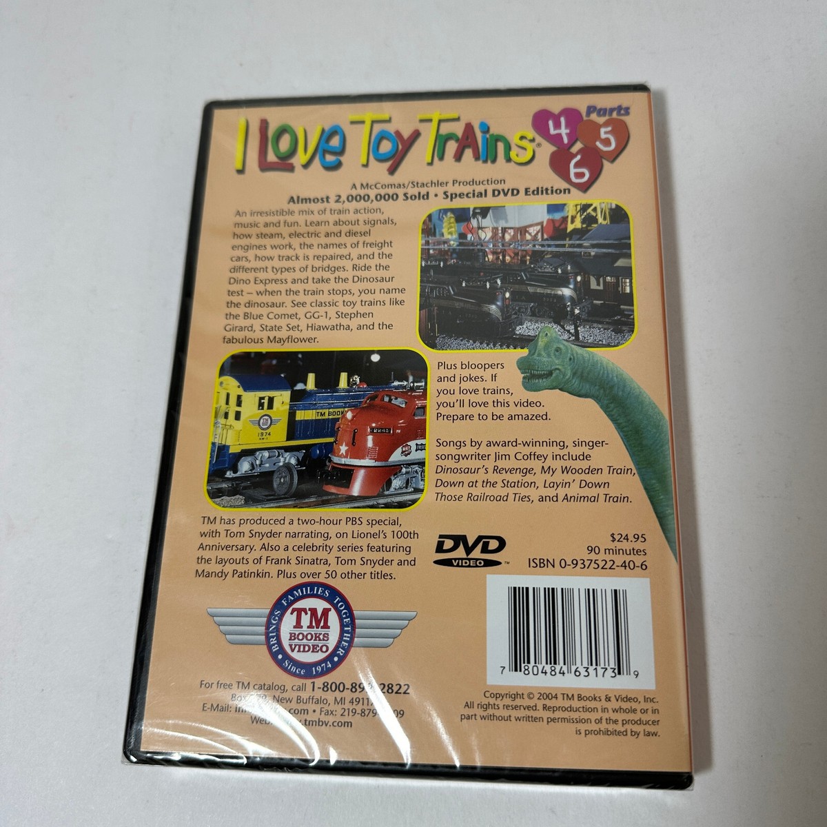 I Love Toy Trains - Parts 4, 5 6 (DVD, 2002) for sale online