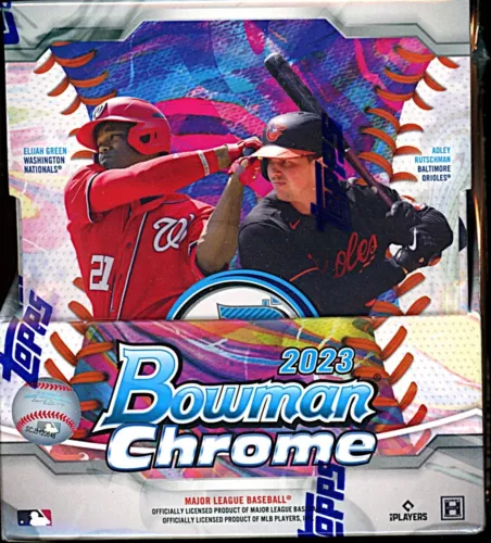 2023 Bowman Chrome Sealed Baseball Hobby Box – 2 Autographs!!