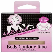 Hollywood Fashion Secrets Body Contour Tape For Medium  1 Ea