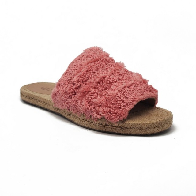 UGG Australia Edith Yarn Slide Sandals in Coral Womens Size 8 for sale online | eBay