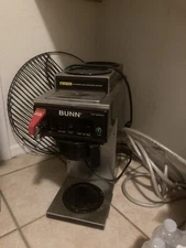 Bunn CWTF15-2 120V 12 Cup Automatic Coffee Brewer - Metallic Gray (12950.0211)