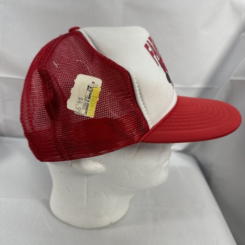 Cappello berretto vintage anni 80 Farmall Super M trattore maglia camionista snapback Nissin 6s6 - Foto 7 di 10