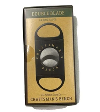 J.C. Newman Cigar Co. Craftsman's Bench Double Blade 64 Ring Gauge Cigar Cutter