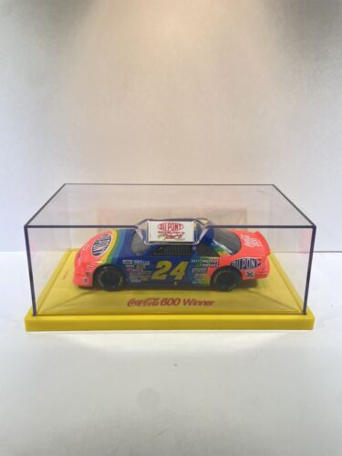 Jeff Gordon #24 - Coca Cola 600 Winner Dupont Refinish Racing 1:24 Display Case