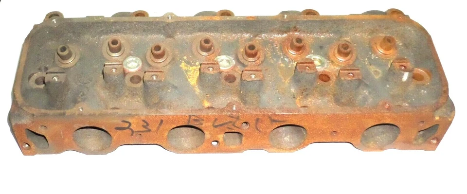 E96TE-FA 发动机气缸盖 6.1 升 370ci 福特卡车 B600 B700 C600 C700 LN600 — 第 2/4 张图片