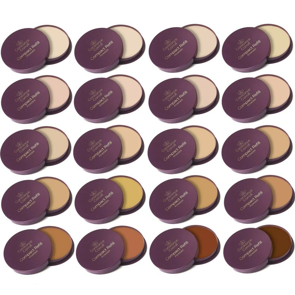 Constance Carroll Compact Face Powder Refills – Pressed Powder Makeup – UK Brand