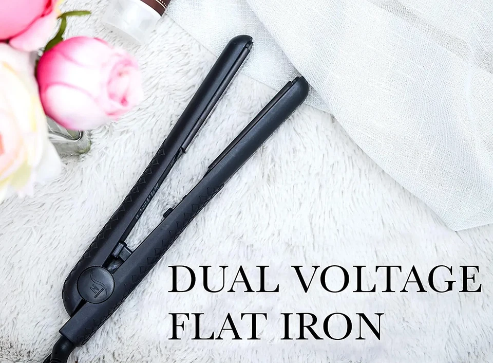 Herstyler Superstyler Ceramic Flat Iron Dual Voltage Hot Hair Straightener Black - Image 2 of 4