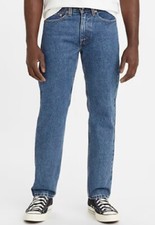 Levi's Men's Regular Jeans 505 Medium Stone Wash Blue 005052106