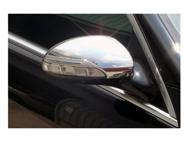 Cubierta de espejo cromada para Mercedes BENZ CLASE CL W216 CLASE S W221 Foto 3 de 3