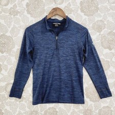 Kuhl Mock neck pullover Sweatshirt Youth's Girl Size M Blue 544