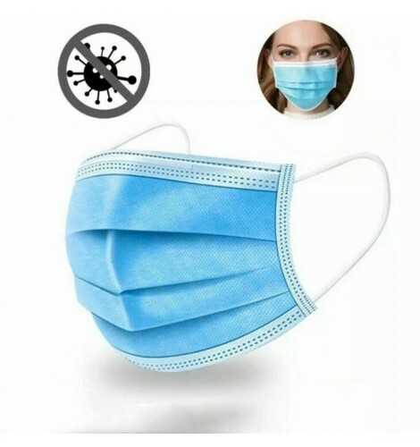 Mascarilla Cubre Triple Capa - Pack 20 - Tiendas - Transporte Público - Trabajo