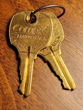 C415A KEY SET OF 2 NATIONAL COMPX Cabinet door LOCK FREE SHIPPING NEW
