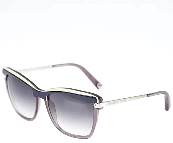 LOUIS VUITTON Z0601W 92N PÚRPURA BRILLANTE CON LENTES DEGRADADAS GRISES GAFAS 55-17 Foto 2 de 4