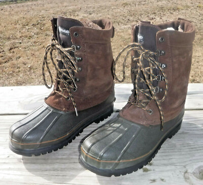 Donner Mountain Mens Waterproof Hunting Boots No Liner (read sizing info)  11M