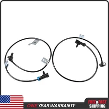 2pack Front Left & Right ABS Wheel Speed Sensor For Chevy GMC Cadillac 1993-2005