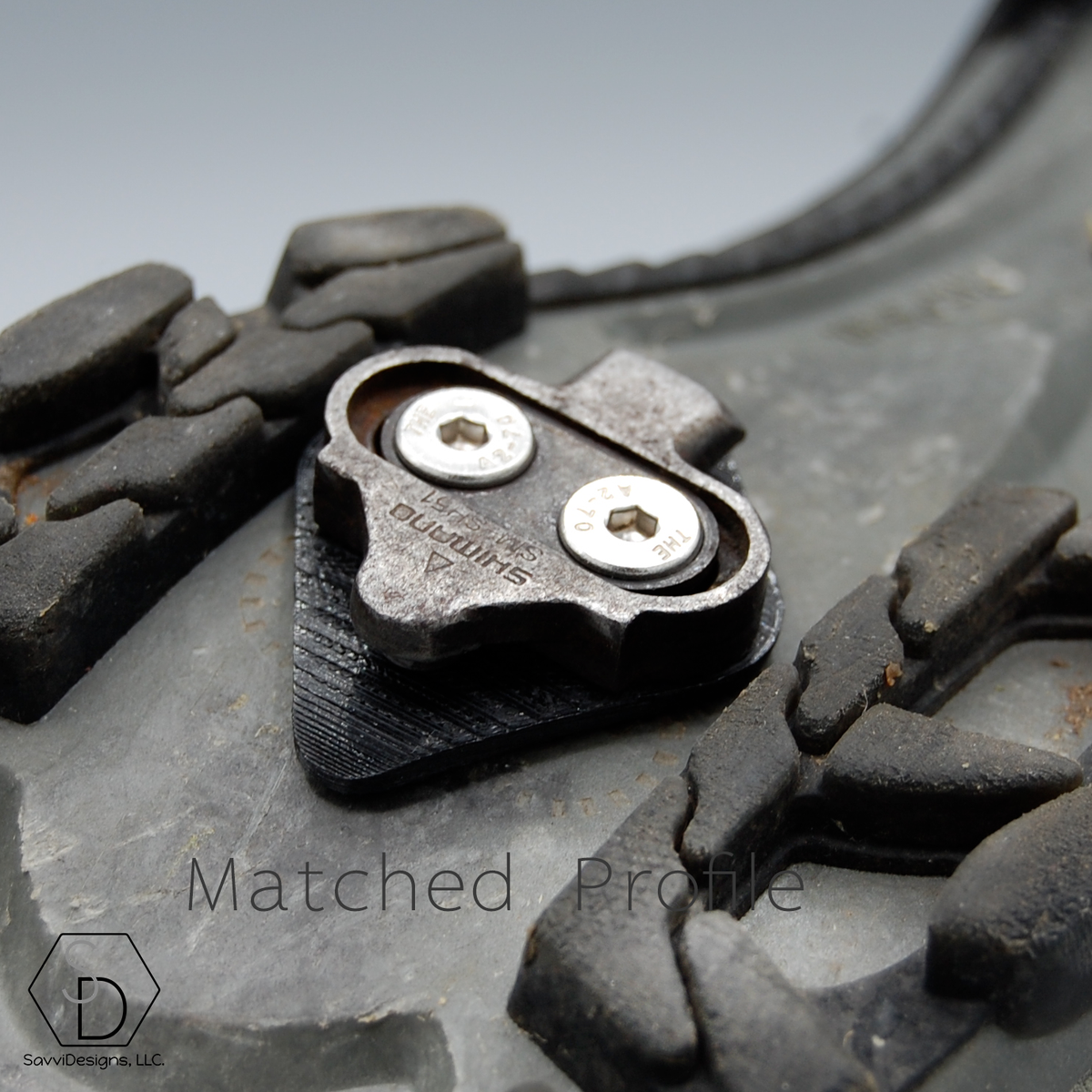 Shimano SPD - SM 3mm MTB Cleat Spacer Cycling Shoe Shim Kit - WITH