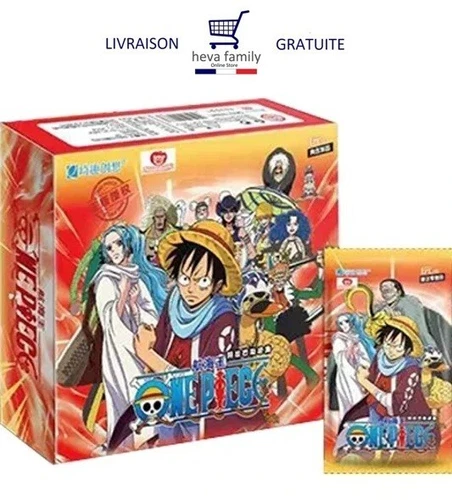 Display One Piece 36 Boosters Alabasta ! Collection 144 Cartes à collectionner