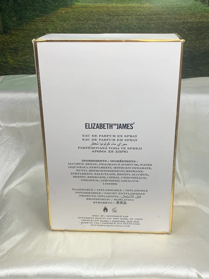 Elizabeth&James Nirvana Blanco para Ella 100ml EDP Spray (nuevo con caja) Foto 2 de 4