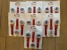 Lot Of 21 Sizzix Paddle Punches; New In Packaging With Starter Kit