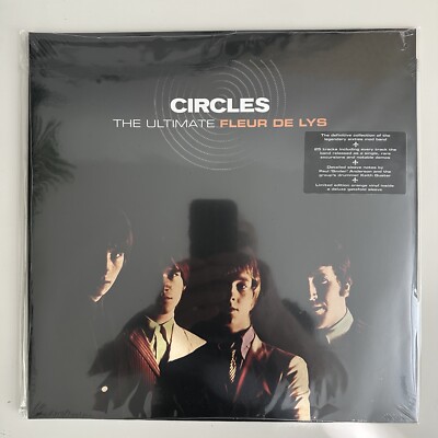 FLEUR DE LYS THE ULTIMATE CIRCLES LIMITED ORANGE DOUBLE LP NEW