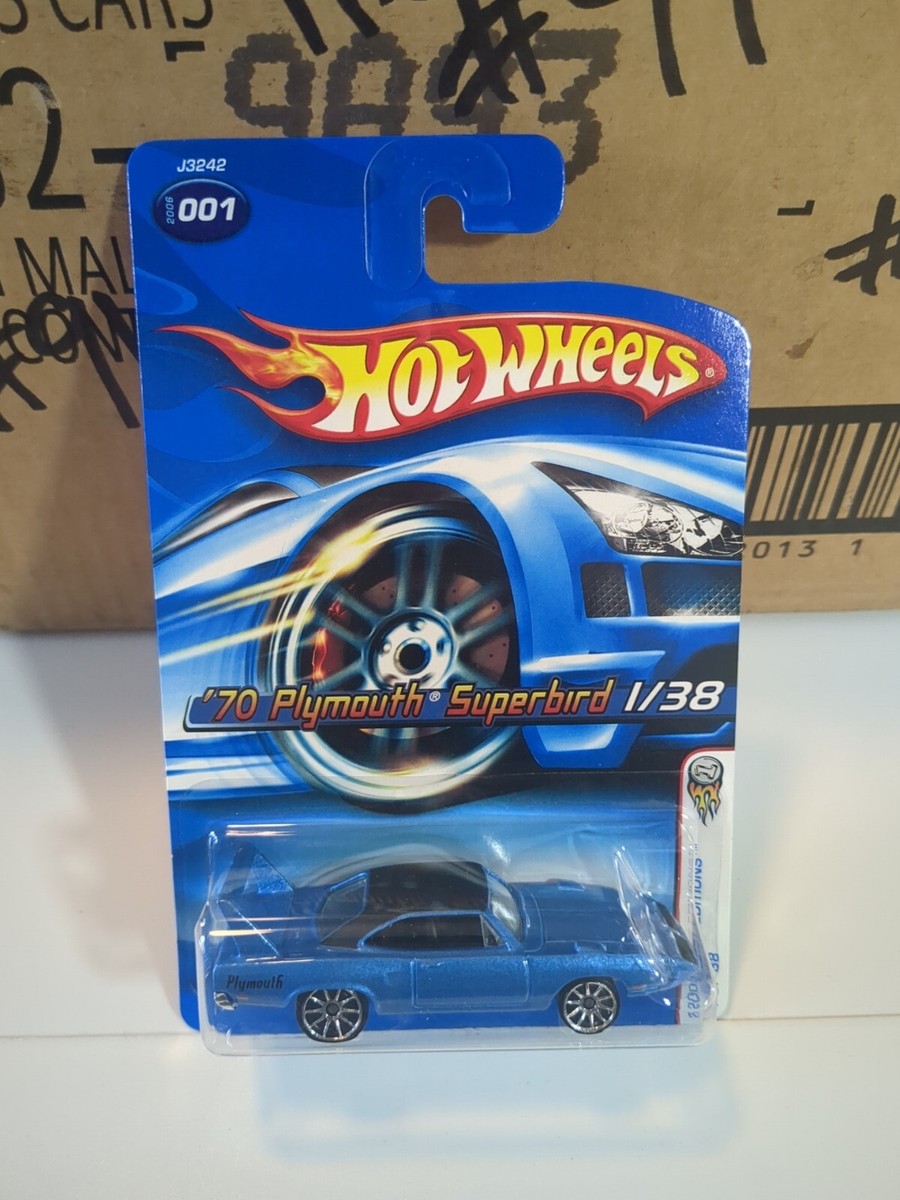 Hot Wheels 2006 First Editions '70 Plymouth Superbird Blue #001 | eBay