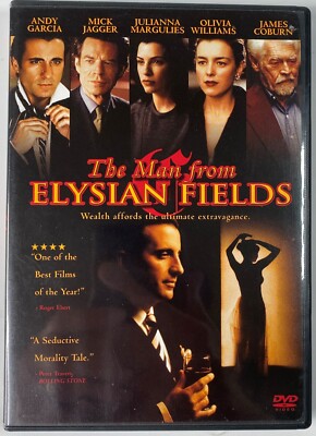 The Man from Elysian Fields DVD Andy Garcia Mick Jagger James
