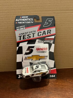 2022 Kyle Larson HMS Hendrick Next Generation Test Car 1:64 car Authentics ver2