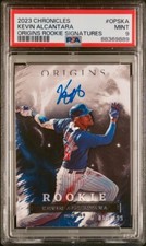 KEVIN ALCANTARA 2023 Chronicles ORIGINS [SIGNATURE 16/199]--PSA 9-P1/NH--CHICAGO