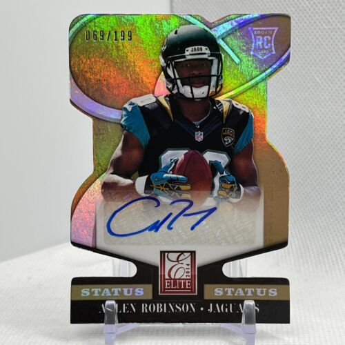 2014 Panini Elite Status Gold Die-Cut /199 Allen Robinson #104 Rookie Auto RC